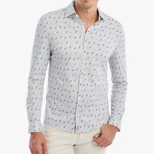 NWT johnnie-O Ruskin Featherweight Button Up Shirt